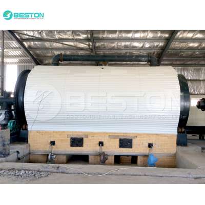 Environmental protection scrap used tyre to oil pyrolysis machine