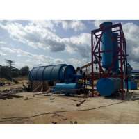 Waste plastic to fuel oil pyrolysis machine