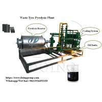 Mini 100kg-1tpd tyre pyrolysis oil machine made in China Doing Group