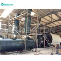 Waste car tyre recycling machine with high-temperature processing pyrolysis plant