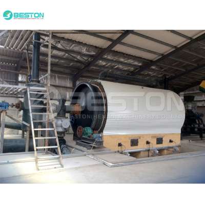 Waste Tyre Recycling To Oil Pyrolysis Making Machine