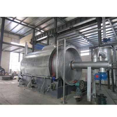 Latest technology of 2020 carbon black recycling production waste rubber pyrolysis machine