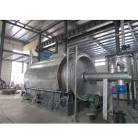 Latest technology of 2020 carbon black recycling production waste rubber pyrolysis machine